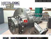 Tablet Screenshot of metalogicind.com